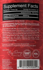Big Ramy Labs Red Rex Creatine - Image 2