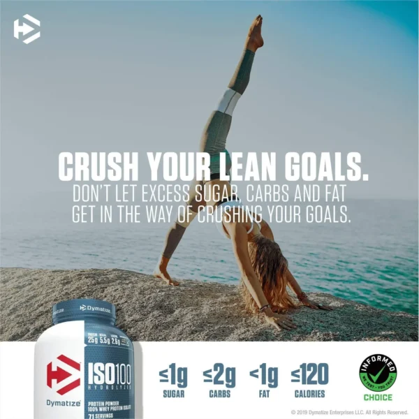 Dymatize ISO100 Hydrolized Protein - Image 3