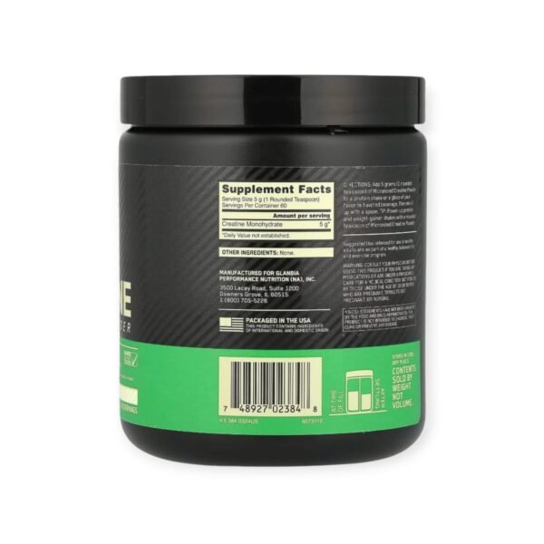 Optimum Nutrition Micronized Creatine Powder - Image 2
