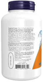 NOW Foods Super Omega EPA Fish Oil - Image 3